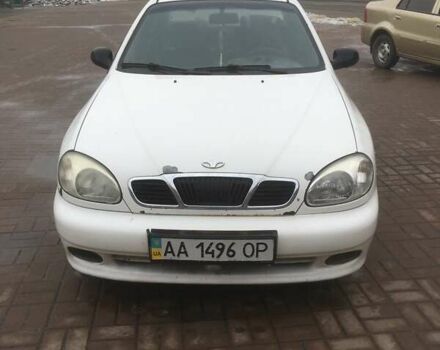 Дэу Ланос 2008 в Киеве на Automoto.ua Белый Дэу Ланос, объемом двигателя 1.5 л и пробегом 290 тыс. км за 1700 $, фото 2 на Automoto.ua