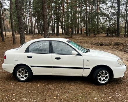 Белый Дэу Ланос, объемом двигателя 1.6 л и пробегом 205 тыс. км за 1700 $, фото 4 на Automoto.ua