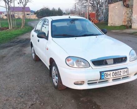 Белый Дэу Ланос, объемом двигателя 1.5 л и пробегом 160 тыс. км за 2250 $, фото 1 на Automoto.ua