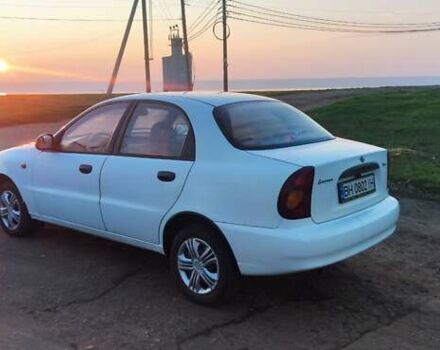 Белый Дэу Ланос, объемом двигателя 1.5 л и пробегом 160 тыс. км за 2250 $, фото 3 на Automoto.ua