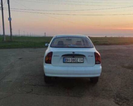 Белый Дэу Ланос, объемом двигателя 1.5 л и пробегом 160 тыс. км за 2250 $, фото 2 на Automoto.ua