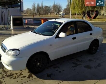 Белый Дэу Ланос, объемом двигателя 1.5 л и пробегом 180 тыс. км за 2800 $, фото 4 на Automoto.ua