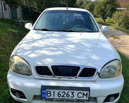 Білий Деу Ланос, об'ємом двигуна 1.5 л та пробігом 300 тис. км за 1500 $, фото 1 на Automoto.ua