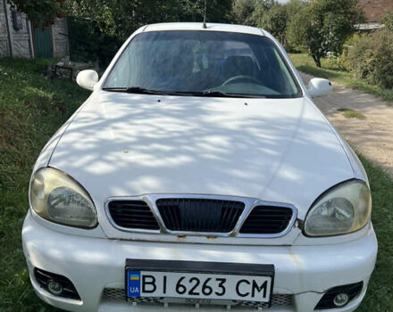 Білий Деу Ланос, об'ємом двигуна 1.5 л та пробігом 350 тис. км за 1600 $, фото 1 на Automoto.ua