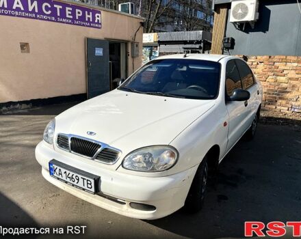 Белый Дэу Ланос, объемом двигателя 1.5 л и пробегом 142 тыс. км за 3000 $, фото 1 на Automoto.ua