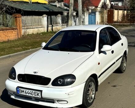 Белый Дэу Ланос, объемом двигателя 1.6 л и пробегом 372 тыс. км за 1650 $, фото 1 на Automoto.ua