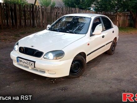 Дэу Ланос 2002 в Конотопе на Automoto.ua Белый Дэу Ланос, объемом двигателя 1.6 л и пробегом 0 тыс. км за 1950 $, фото 1 на Automoto.ua