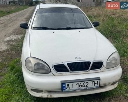 Белый Дэу Ланос, объемом двигателя 1.5 л и пробегом 280 тыс. км за 1900 $, фото 1 на Automoto.ua