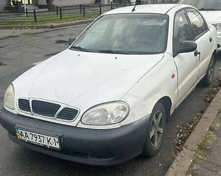 Белый Дэу Ланос, объемом двигателя 1.5 л и пробегом 300 тыс. км за 1299 $, фото 1 на Automoto.ua