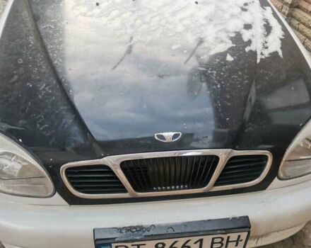 Білий Деу Ланос, об'ємом двигуна 1.39 л та пробігом 155 тис. км за 2100 $, фото 1 на Automoto.ua