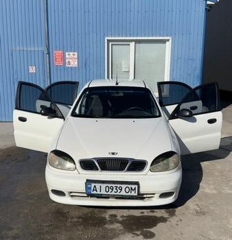 Білий Деу Ланос, об'ємом двигуна 1.5 л та пробігом 291 тис. км за 2300 $, фото 1 на Automoto.ua