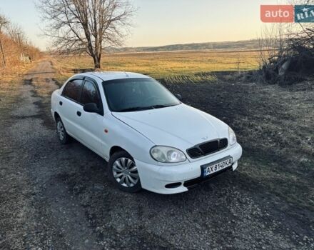 Белый Дэу Ланос, объемом двигателя 1.6 л и пробегом 200 тыс. км за 1599 $, фото 1 на Automoto.ua