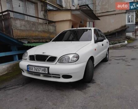 Белый Дэу Ланос, объемом двигателя 1.5 л и пробегом 397 тыс. км за 1900 $, фото 1 на Automoto.ua