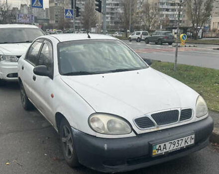 Белый Дэу Ланос, объемом двигателя 1.5 л и пробегом 556 тыс. км за 1800 $, фото 1 на Automoto.ua