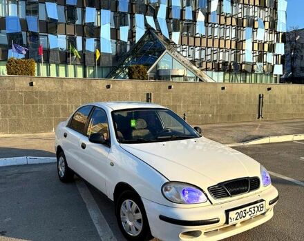 Белый Дэу Ланос, объемом двигателя 1.5 л и пробегом 0 тыс. км за 870 $, фото 1 на Automoto.ua