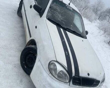 Белый Дэу Ланос, объемом двигателя 1.5 л и пробегом 290 тыс. км за 799 $, фото 1 на Automoto.ua