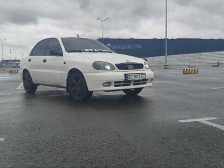 Белый Дэу Ланос, объемом двигателя 1.5 л и пробегом 186 тыс. км за 2600 $, фото 1 на Automoto.ua