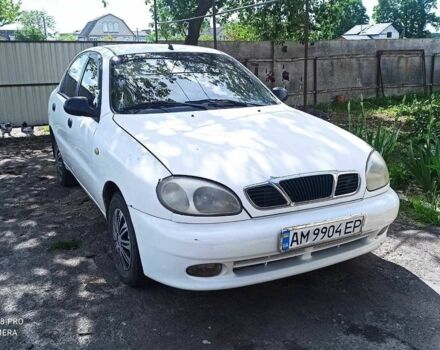 Білий Деу Ланос, об'ємом двигуна 1.5 л та пробігом 310 тис. км за 1300 $, фото 1 на Automoto.ua
