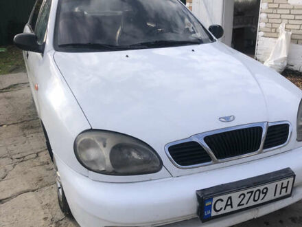 Белый Дэу Ланос, объемом двигателя 1.5 л и пробегом 268 тыс. км за 1300 $, фото 1 на Automoto.ua
