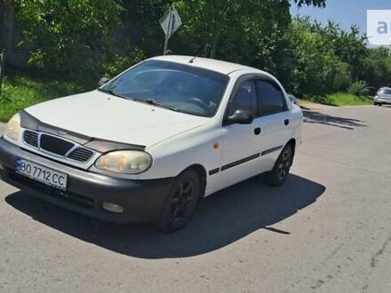 Дэу Ланос 2004 в Шумск на Automoto.ua Белый Дэу Ланос, объемом двигателя 1.5 л и пробегом 170 тыс. км за 1350 $, фото 1 на Automoto.ua