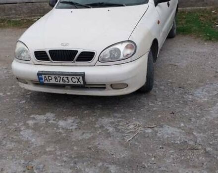 Белый Дэу Ланос, объемом двигателя 1.5 л и пробегом 100 тыс. км за 2100 $, фото 1 на Automoto.ua