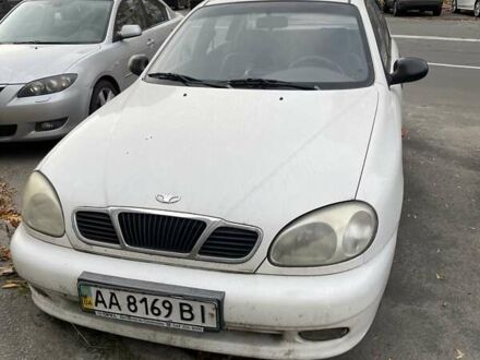 Белый Дэу Ланос, объемом двигателя 1.5 л и пробегом 308 тыс. км за 2319 $, фото 1 на Automoto.ua