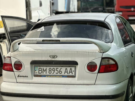 Белый Дэу Ланос, объемом двигателя 1.5 л и пробегом 161 тыс. км за 2300 $, фото 1 на Automoto.ua