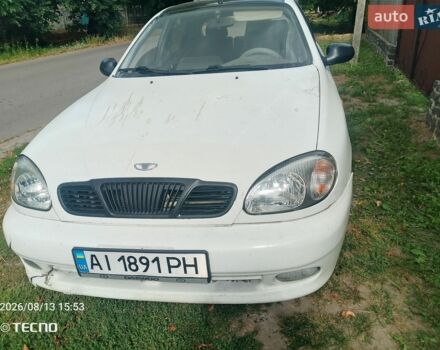 Білий Деу Ланос, об'ємом двигуна 1.5 л та пробігом 245 тис. км за 1600 $, фото 1 на Automoto.ua