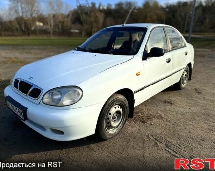 Белый Дэу Ланос, объемом двигателя 1.6 л и пробегом 290 тыс. км за 1400 $, фото 1 на Automoto.ua