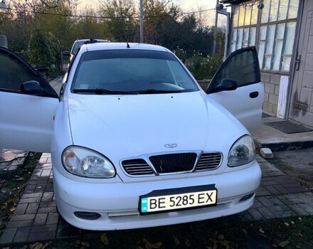 Білий Деу Ланос, об'ємом двигуна 1.4 л та пробігом 250 тис. км за 1800 $, фото 1 на Automoto.ua