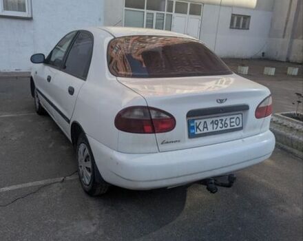 Белый Дэу Ланос, объемом двигателя 1.5 л и пробегом 266 тыс. км за 1800 $, фото 1 на Automoto.ua