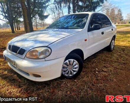 Белый Дэу Ланос, объемом двигателя 1.5 л и пробегом 241 тыс. км за 1850 $, фото 1 на Automoto.ua