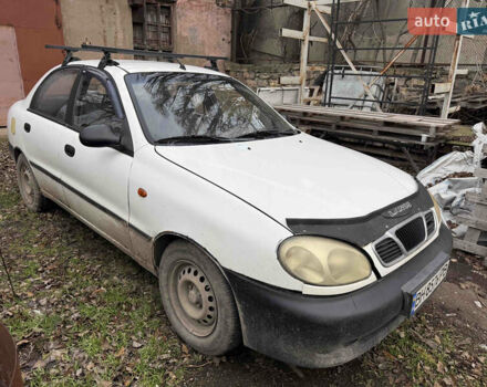 Белый Дэу Ланос, объемом двигателя 1.5 л и пробегом 175 тыс. км за 1499 $, фото 1 на Automoto.ua