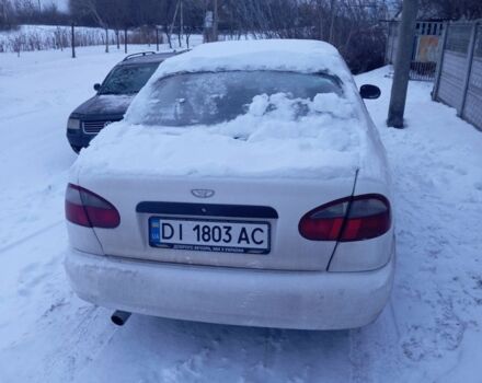 Белый Дэу Ланос, объемом двигателя 1.5 л и пробегом 300 тыс. км за 786 $, фото 1 на Automoto.ua