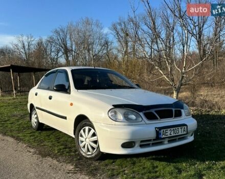 Белый Дэу Ланос, объемом двигателя 1.5 л и пробегом 248 тыс. км за 2200 $, фото 1 на Automoto.ua
