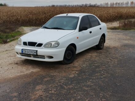 Белый Дэу Ланос, объемом двигателя 1.5 л и пробегом 280 тыс. км за 1850 $, фото 1 на Automoto.ua