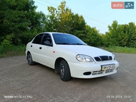 Дэу Ланос 2008 в Радомышле на Automoto.ua Белый Дэу Ланос, объемом двигателя 1.5 л и пробегом 194 тыс. км за 2200 $, фото 1 на Automoto.ua