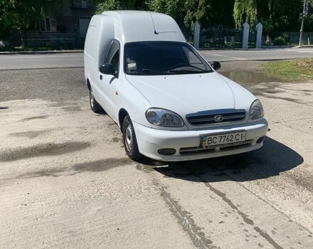 Белый Дэу Ланос, объемом двигателя 1.5 л и пробегом 193 тыс. км за 1400 $, фото 1 на Automoto.ua