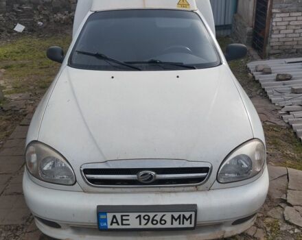 Белый Дэу Ланос, объемом двигателя 1.5 л и пробегом 150 тыс. км за 2350 $, фото 1 на Automoto.ua