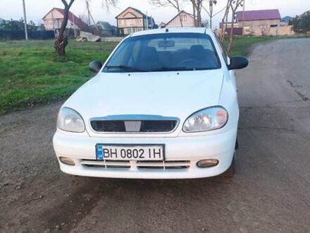 Белый Дэу Ланос, объемом двигателя 1.5 л и пробегом 160 тыс. км за 2250 $, фото 1 на Automoto.ua