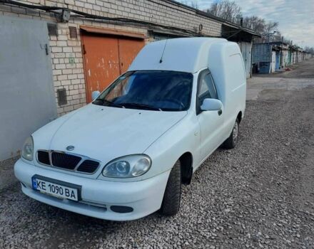 Белый Дэу Ланос, объемом двигателя 1.5 л и пробегом 150 тыс. км за 3400 $, фото 1 на Automoto.ua