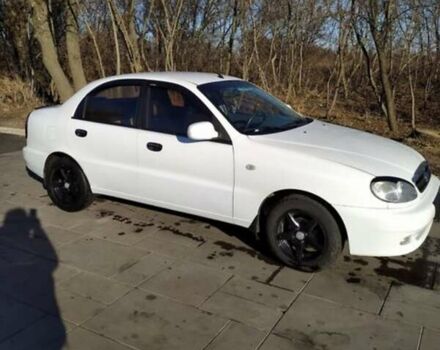 Белый Дэу Ланос, объемом двигателя 1.5 л и пробегом 180 тыс. км за 2800 $, фото 1 на Automoto.ua