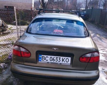 Бежевый Дэу Ланос, объемом двигателя 1.3 л и пробегом 236 тыс. км за 2500 $, фото 1 на Automoto.ua