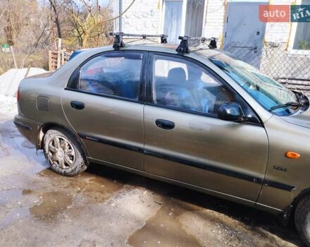 Бежевый Дэу Ланос, объемом двигателя 1.3 л и пробегом 236 тыс. км за 2500 $, фото 3 на Automoto.ua