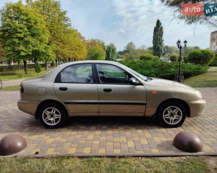 Бежевый Дэу Ланос, объемом двигателя 1.6 л и пробегом 192 тыс. км за 2400 $, фото 3 на Automoto.ua