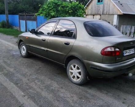 Бежевый Дэу Ланос, объемом двигателя 1.5 л и пробегом 170 тыс. км за 2600 $, фото 1 на Automoto.ua