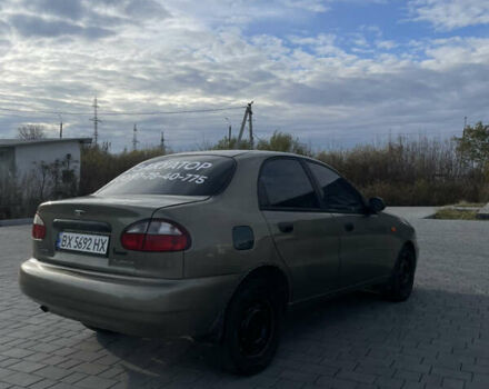 Бежевый Дэу Ланос, объемом двигателя 1.6 л и пробегом 1 тыс. км за 2400 $, фото 5 на Automoto.ua