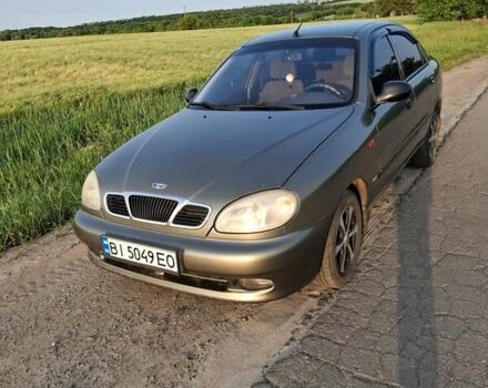 Бежевый Дэу Ланос, объемом двигателя 1.6 л и пробегом 256 тыс. км за 3000 $, фото 2 на Automoto.ua