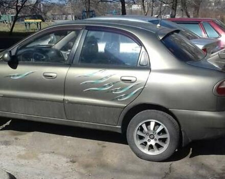 Бежевый Дэу Ланос, объемом двигателя 1.3 л и пробегом 190 тыс. км за 2300 $, фото 1 на Automoto.ua