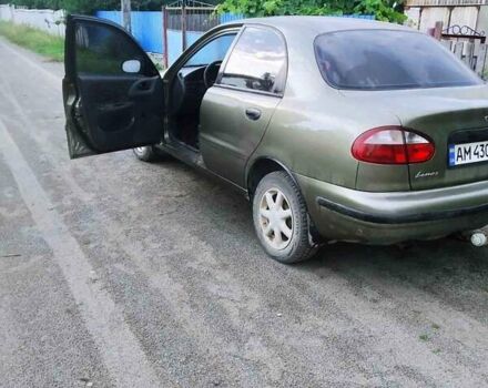 Бежевый Дэу Ланос, объемом двигателя 1.5 л и пробегом 170 тыс. км за 2600 $, фото 8 на Automoto.ua